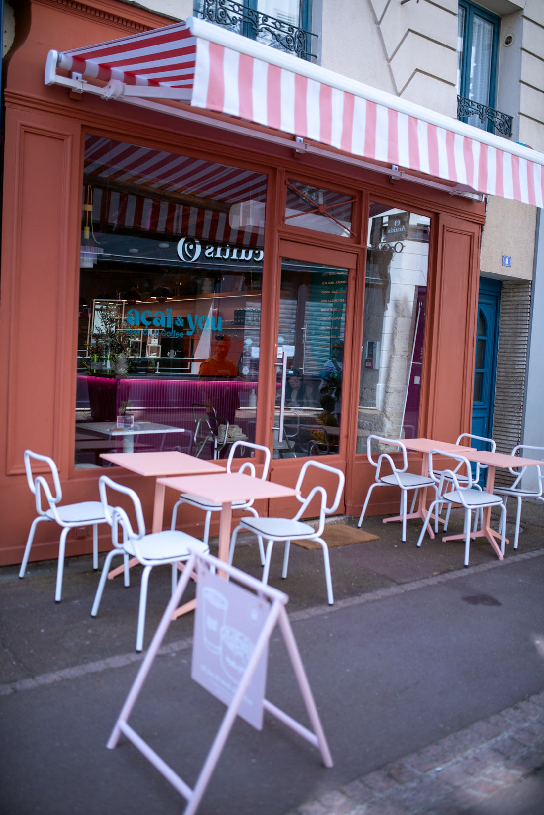 acai and you saint germain, devanture boutique cosy brunch