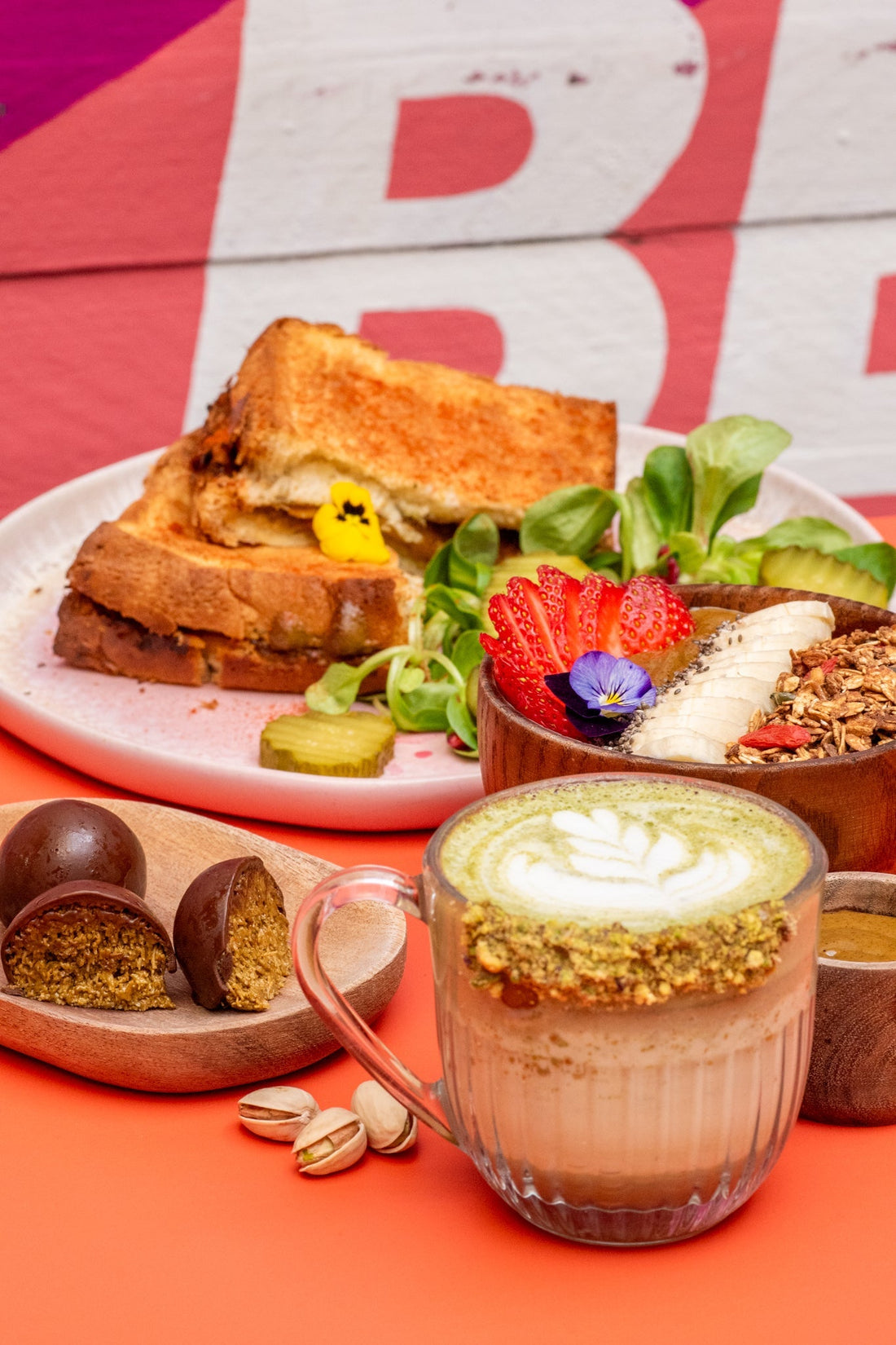 menu édition limitée acai and you pistache